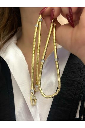 گردنبند استیل ( فولاد ) رنگی زنانه استیل (فولاد) MyladyAccessoriess - کد 890742184