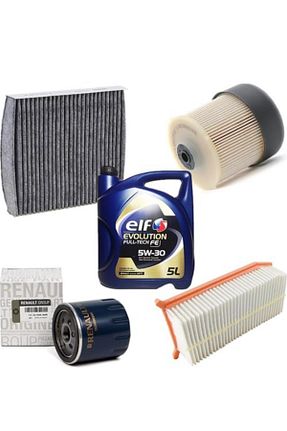 ست فیلتر خودرو Elf - کد 890731350