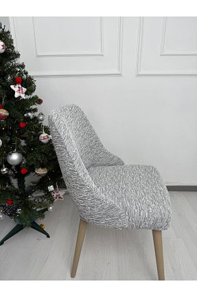 کاور صندلی طوسی جاکار Defne Home - کد 890736026