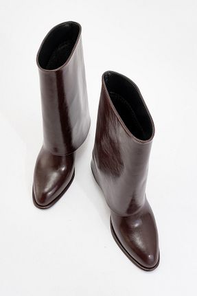 بوت / نیم بوت زرشکی زنانه جیر luvishoes - کد 891365616