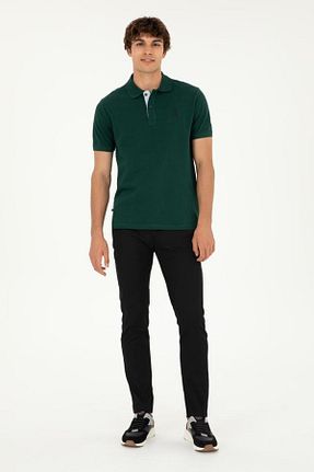 پولوشرت سبز مردانه پنبه ای U.S. Polo Assn. - کد 890791969