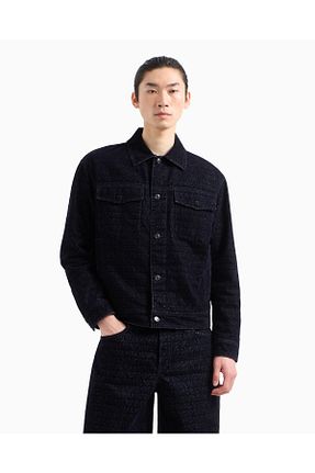 کت سرمه ای مردانه رگولار Emporio Armani - کد 890803392
