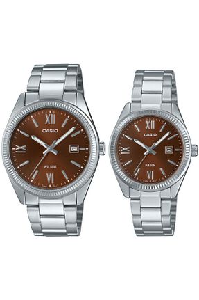 ساعت مچی قهوه ای زنانه 36-40 میلی متر Casio - کد 890804357