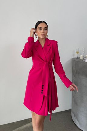 لباس صورتی زنانه بافتنی msm fashion - کد 890472606