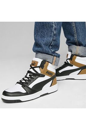 کفش اسنیکر سفید مردانه بند دار Puma - کد 765728008