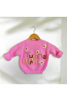 ترنچکت صورتی بچه گانه اکریلیک Butik - کد 890562887