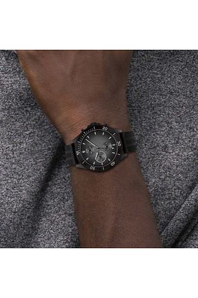 ساعت مچی مشکی مردانه 44 میلی متر Tommy Hilfiger - کد 234438521