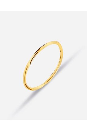 انگشتر نقره طلائی زنانه زیرکن MEKS PRIVE - کد 890905993