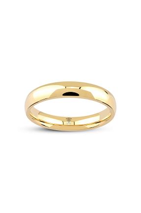 انگشتر نقره زرد زنانه زیرکن TAM GOLD KUYUMCULUK - کد 877251986