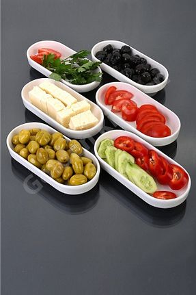 صحبانه خوری سفید 6-10 GoldenKitchen - کد 109910476