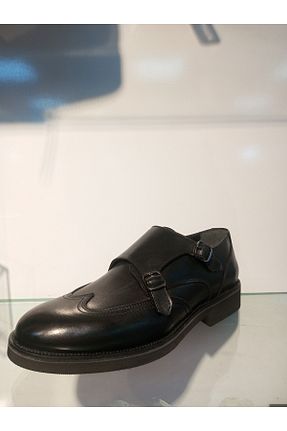 کفش کلاسیک مشکی مردانه چرم خالص Pierre Cardin - کد 890919634