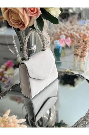 کیف مجلسی زنانه پارچه ای MFT AYAKKABI - کد 890953076