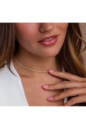 گردنبند جواهر زنانه برنجی Oprah - کد 890948708