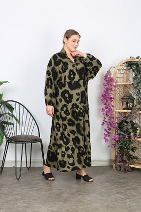 لباس سایز بزرگ خاکی زنانه Penye XL Modam - کد 891890690