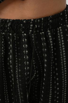 شلوار مشکی مردانه کتان İLKCET MODA - کد 890955803