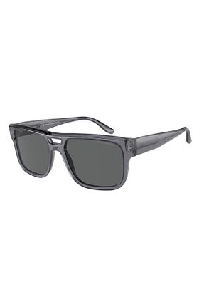 عینک آفتابی طوسی مردانه 57 Emporio Armani - کد 687002168