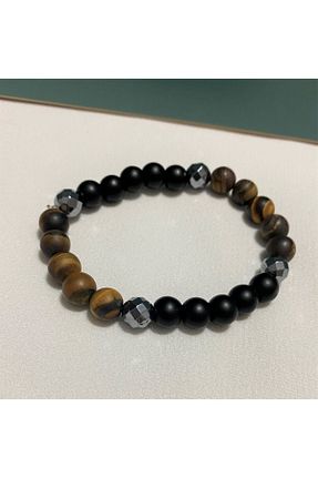 دستبند جواهر رنگی زنانه سنگ طبیعی Zodyak Doğal Taş - کد 890967458