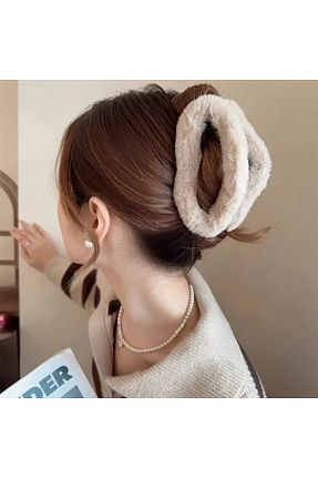 گیره سر بژ زنانه Efna Store - کد 890965235