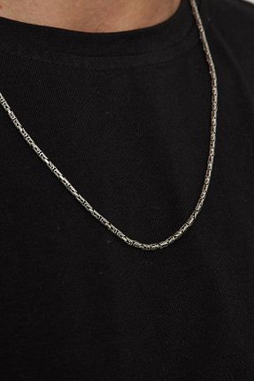 گردنبند نقره مردانه 925 عیار Ventino Silver - کد 37014709