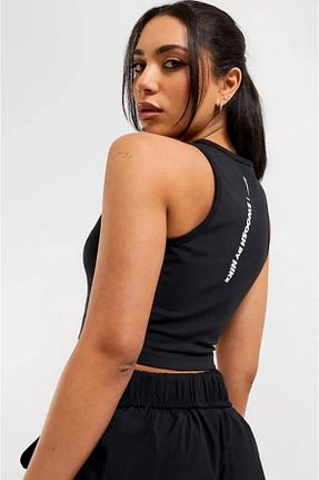 تیشرت اسپرت مشکی زنانه اسلیم Nike - کد 889161187