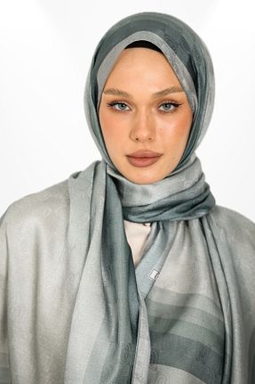 شال سبز زنانه پنبه ای hijabchi - کد 890987996