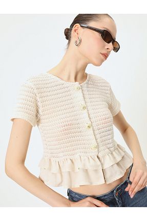 رویه نباتی زنانه پنبه پلی استر Koton - کد 822158975