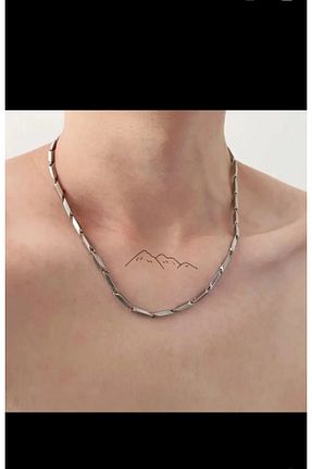 گردنبند استیل ( فولاد ) مردانه استیل (فولاد) EMKSHOP - کد 891016956