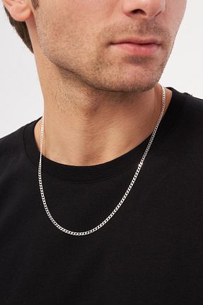 گردنبند نقره مردانه 925 عیار Ventino Silver - کد 37081798