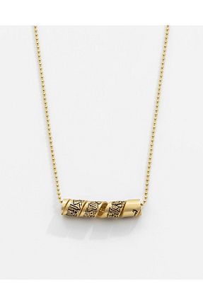 گردنبند نقره طلائی زنانه 925 عیار MEKS PRIVE - کد 891026975
