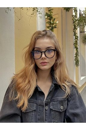 عینک محافظ نور آبی مشکی زنانه 50 BluePepper - کد 891037559
