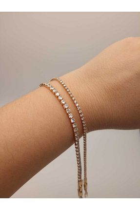 دستبند استیل (فولاد) متالیک زنانه استیل (فولاد) TLSMACCESORIES - کد 890846079
