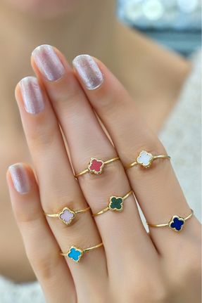 انگشتر طلا زرد زنانه 14 عیار aytekgold - کد 891041359