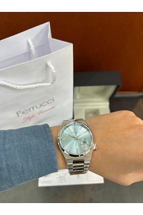 ساعت مچی طوسی مردانه 41 میلی متر Ferrucci - کد 891055468