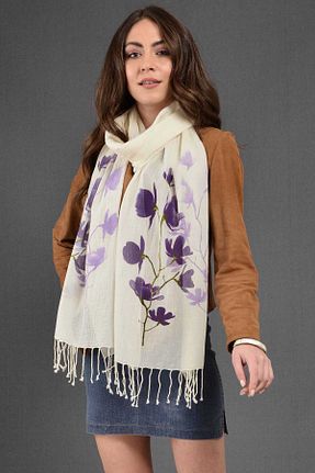 دستمال گردن نباتی زنانه پنبه ای Dosimira - کد 34433820