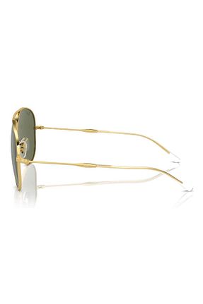 عینک آفتابی طلائی زنانه 58 Ray-Ban - کد 829344671