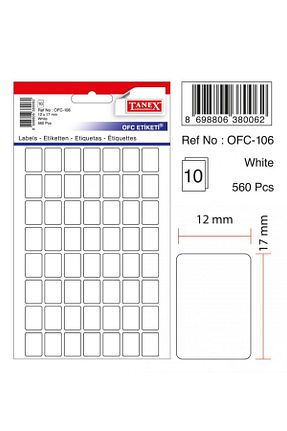 اتیکت Tanex - کد 6411215