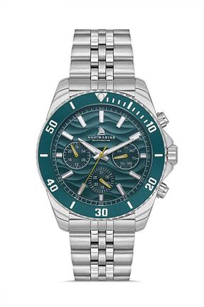 ساعت مچی متالیک مردانه 45 میلی متر Navimarine - کد 890534588
