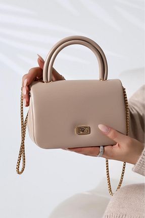 کیف دستی بژ زنانه ابعاد کوچک Moda Lime - کد 891133799