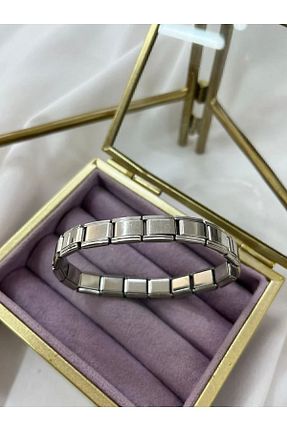 دستبند استیل (فولاد) زنانه استیل (فولاد) NTB Accessories - کد 783543120