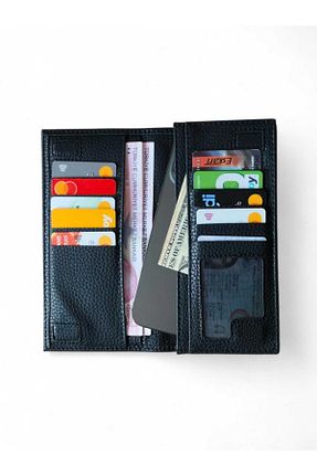 کیف پول مشکی زنانه ابعاد بزرگ LEXA - کد 891169450
