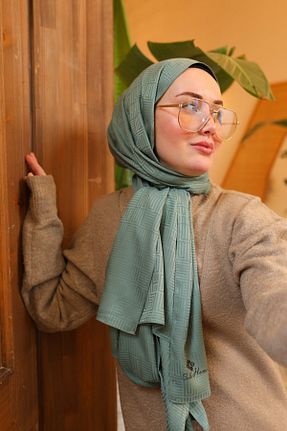 شال سبز زنانه Silk Home - کد 891190302