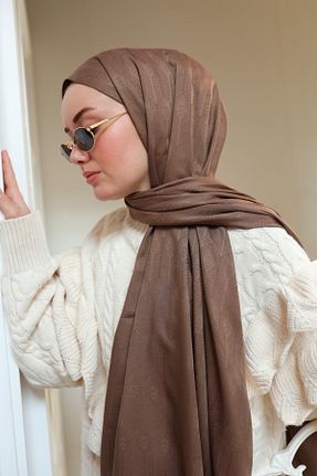 شال قهوه ای زنانه Silk Home - کد 891220382