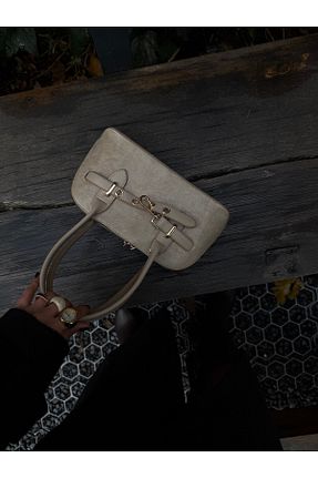 کیف دستی قهوه ای زنانه ابعاد کوچک NBİBAGS - کد 892681503