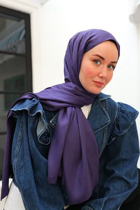 شال بنفش زنانه Silk Home - کد 891220451