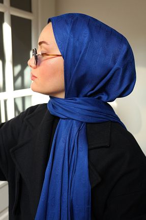 شال سرمه ای زنانه Silk Home - کد 891220372