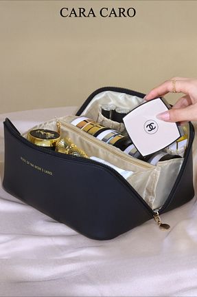 کیف آرایش مشکی CARA CARO - کد 869151226