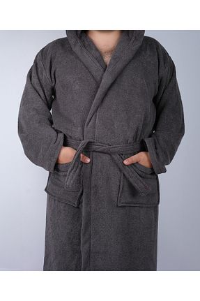 حوله پالتوئی طوسی زنانه DC Teks - کد 863334380