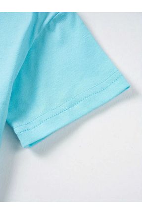 ست بالاتنه و پائین تنه آبی بچه گانه بافتنی MODA - کد 892392266