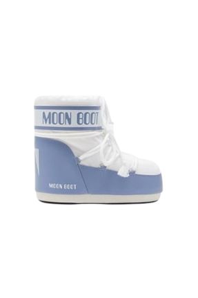بوت برفی آبی زنانه چرم مصنوعی Moon Boot - کد 865459075