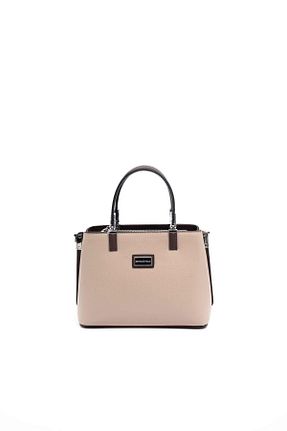کیف دستی بژ زنانه سایز متوسط Silver Polo - کد 892357394